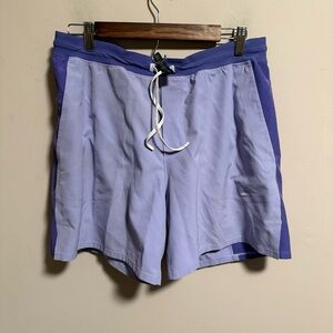 Lululemon Active Swim Short 6" Lilac Smoke / Charged Indigo- Size Large